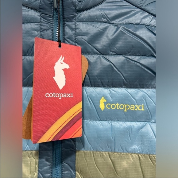 Cotopaxi Women’s 1X Capa Insulated Vest Light Blue Green NWT Puff Drizzle Aspen - Picture 6 of 8